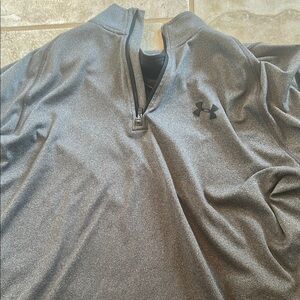Under Armour Charcoal Quarter-Zip Top